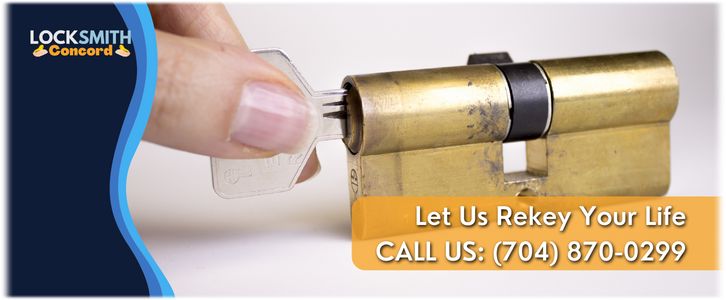 Lock Rekey Service Concord NC (704) 870-0299